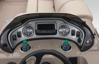 2022 Suntracker SportFish 22 XP3  Exclusive Auto Marine fishing pontoon power boat outboard