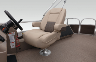 2022 Suntracker SportFish 22 XP3  Exclusive Auto Marine fishing pontoon power boat outboard