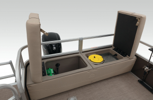 2022 Suntracker SportFish 22 XP3  Exclusive Auto Marine fishing pontoon power boat outboard