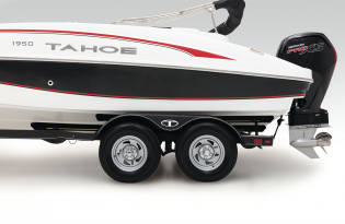 2022 Tahoe 1950 Fiberglass Runabout Bowrider Power Boat Exclusive Auto Marine Outboard Deck Series