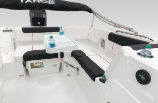 2022 Tahoe 1950 Fiberglass Runabout Bowrider Power Boat Exclusive Auto Marine Outboard Deck Series