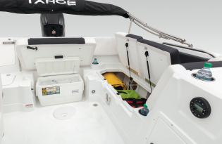 2022 Tahoe 1950 Fiberglass Runabout Bowrider Power Boat Exclusive Auto Marine Outboard Deck Series