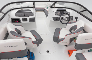 2022 Tahoe 210 S Runabout Bowrider Boat Exclusive Auto Marine Power Boat Outboard Sport Series