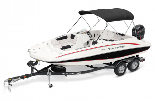 2022 Tahoe 1950 Fiberglass Runabout Bowrider Power Boat Exclusive Auto Marine Outboard Deck Series