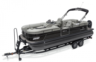 2022 Regency 230 LE3 Exclusive Auto Marine Luxury Pontoon power boat outboard motor