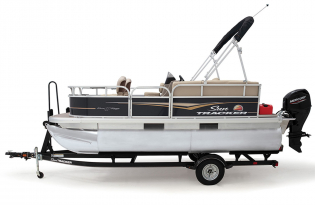 2022 Suntracker BASS BUGGY® 16 XL SELECT Exclusive Auto Marine pontoon boat powerboat fishing boat