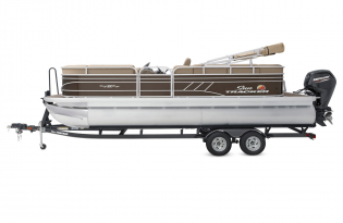2022 Suntracker Party Barge 22 Exclusive Auto Marine recreational pontoon power boat outboard