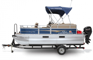 2022 Suntracker BASS BUGGY® 16 XL SELECT Exclusive Auto Marine pontoon boat powerboat fishing boat