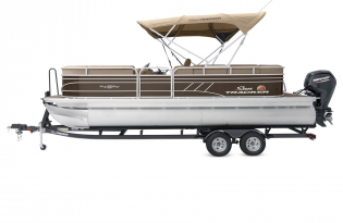 2022 Suntracker Party Barge 22 Exclusive Auto Marine recreational pontoon power boat outboard
