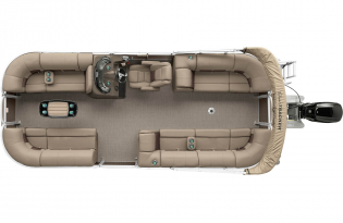 2022 Suntracker Party Barge 22 Exclusive Auto Marine recreational pontoon power boat outboard