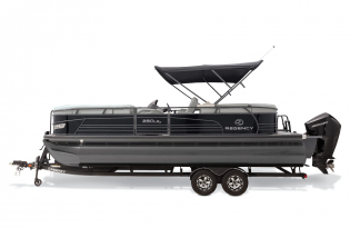 2022 Regency 230 LE3 Exclusive Auto Marine Luxury Pontoon power boat outboard motor