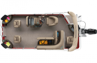 2022 Suntracker BASS BUGGY® 18 DLX Exclusive Auto Marine pontoon boat  power boat fishing boat