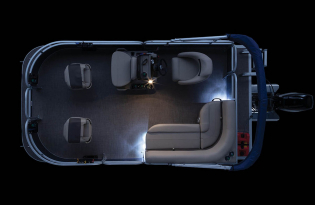 2022 Suntracker BASS BUGGY® 16 XL SELECT Exclusive Auto Marine pontoon boat powerboat fishing boat