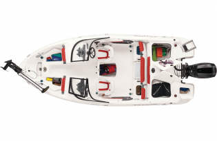 2022 Tahoe NEW 200 S Runabout Bowrider Boat Fiberglass Boat power boat fish and ski outboard motor