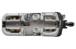 2022 Regency 230 LE3 Exclusive Auto Marine Luxury Pontoon power boat outboard motor