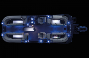 2022 Regency 230 LE3 Exclusive Auto Marine Luxury Pontoon power boat outboard motor