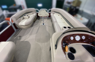 2014 SunTracker Party Barge 22 XP3 Pre-owned boat Exclusive Auto Marine used pontoon