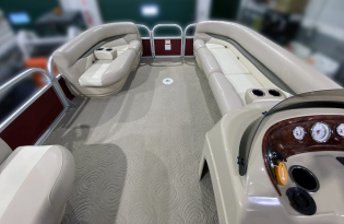 2014 SunTracker Party Barge 22 XP3 Pre-owned boat Exclusive Auto Marine used pontoon