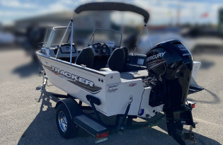 2019 Tracker ProGuide 165 WalkThru Pre-owned boats Exclusive Auto Marine aluminum fishing outboard power boat