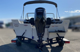 2019 Tracker ProGuide 165 WalkThru Pre-owned boats Exclusive Auto Marine aluminum fishing outboard power boat