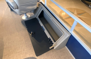 2022 Suntracker SportFish 22 Exclusive Auto Marine fishing pontoon power boat outboard