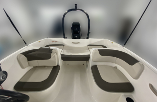 2018 Bayliner Element E16 used boats Exclusive Auto Marine deck boat bowrider fiberglass boat