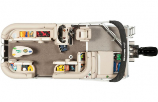 2016  SunTracker Party Barge 22 RF XP3 Pre-owned boat Exclusive Auto Marine used pontoon boat