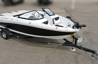 2017 Tahoe 500 TF Fiberglass Bowrider Runabouts Pre-owned Boats Exclusive Auto Marine inboard motor fishing boat