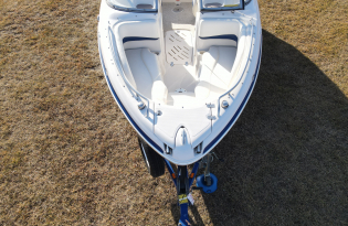 2007 Tahoe Q7i Sport Pre-owned boat Exclusive Auto Marine BowRider Fiberglass boat power boat stern