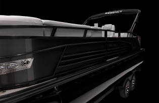 2022 Regency 230 LE3 Sport Exclusive Auto Marine Luxury Pontoon power boat outboard motor