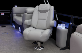 2022 Regency 230 LE3 Exclusive Auto Marine Luxury Pontoon power boat outboard motor