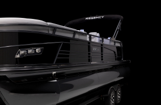 2022 Regency 230 LE3 Exclusive Auto Marine Luxury Pontoon power boat outboard motor