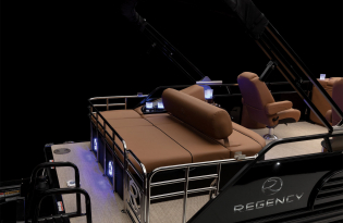 2022 Regeny 250 LE3 Sport Exclusive Auto Marine Luxury pontoon power boat outboard motor