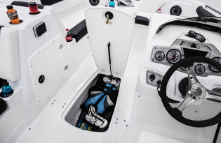 2022 Tahoe 1950 Fiberglass Runabout Bowrider Power Boat Exclusive Auto Marine Outboard Deck Series