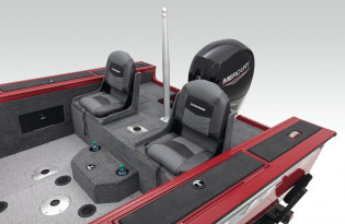 2022 Tracker Targa V18 Combo Exclusive Auto Marine  aluminum fishing boat power boat outboard motors