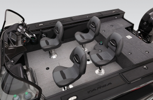 2022 Tracker Targa V19 Walk Thru Exclusive Auto Marine aluminum fishing boat power boat outboard motor