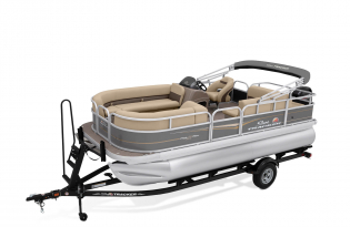 2022 Suntracker Party Barge 18 Exclusive Auto Marine recreational pontoon power boat outboard