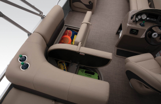 2022 Suntracker Party Barge 18 Exclusive Auto Marine recreational pontoon power boat outboard