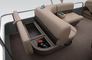 2022 Suntracker Party Barge 18 Exclusive Auto Marine recreational pontoon power boat outboard