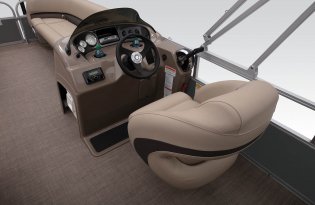 2022 Suntracker Party Barge 18 Exclusive Auto Marine recreational pontoon power boat outboard