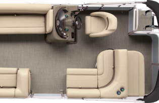 2022 Suntracker Party Barge 18 Exclusive Auto Marine recreational pontoon power boat outboard