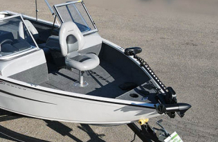 2019 Tracker ProGuide 165 WalkThru Pre-owned boats Exclusive Auto Marine aluminum fishing outboard power boat