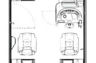 2022 Party Barge 22 XP3 Floor Plan