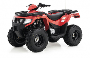 atv 2021 Tracker Off Road 90 Red Edition Exclusive Auto Marine side by side utv