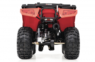 atv 2021 Tracker Off Road 90 Red Edition Exclusive Auto Marine side by side utv