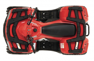 atv 2021 Tracker Off Road 90 Red Edition Exclusive Auto Marine side by side utv