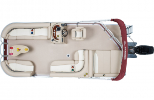 2014 SunTracker Party Barge 22 XP3 Pre-owned boat Exclusive Auto Marine used pontoon